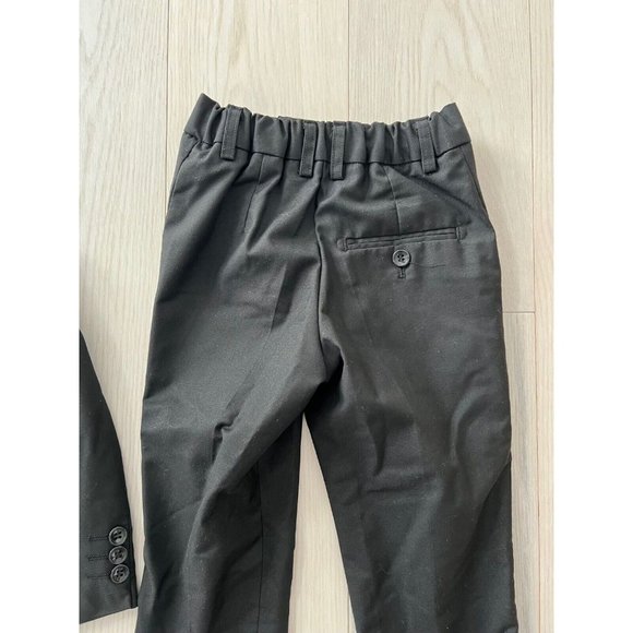 Boy's Blazer Jacket and Pants Suit Black ( 3 ) - Picture 2 of 2